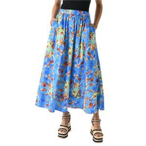Hunter Bell Tatum Midi Skirt Womens XL